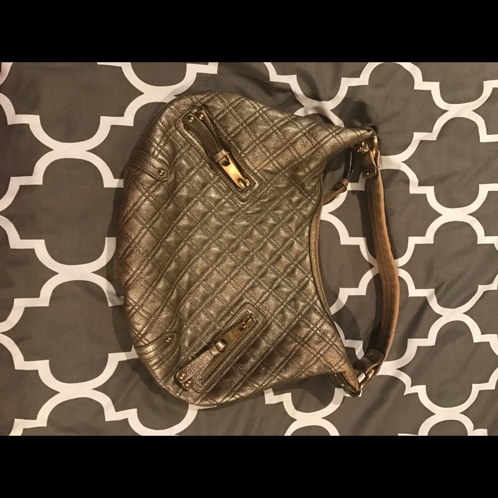 Marc jacobs gold bag